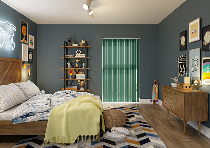 Roma, Evergreen - Vertical Blind - Image 8